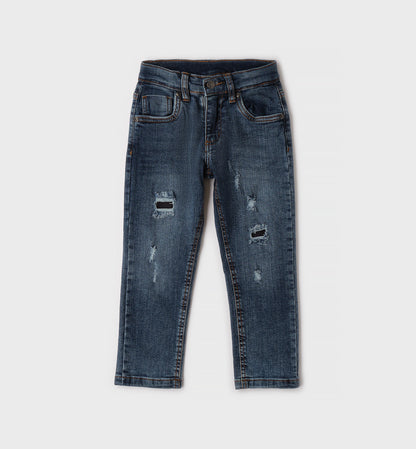 Jeans slim con finti strappi art.4.H472-7450 I DO