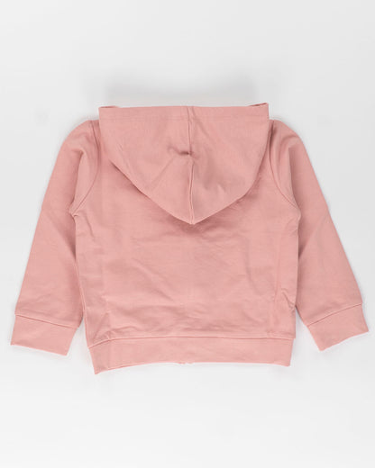 Felpa con zip e cuoricino felpata I DO