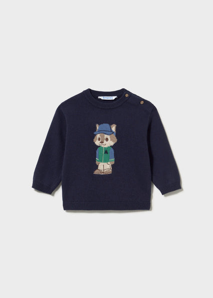 Maglione con animaletto art.2.377-086 MAYORAL