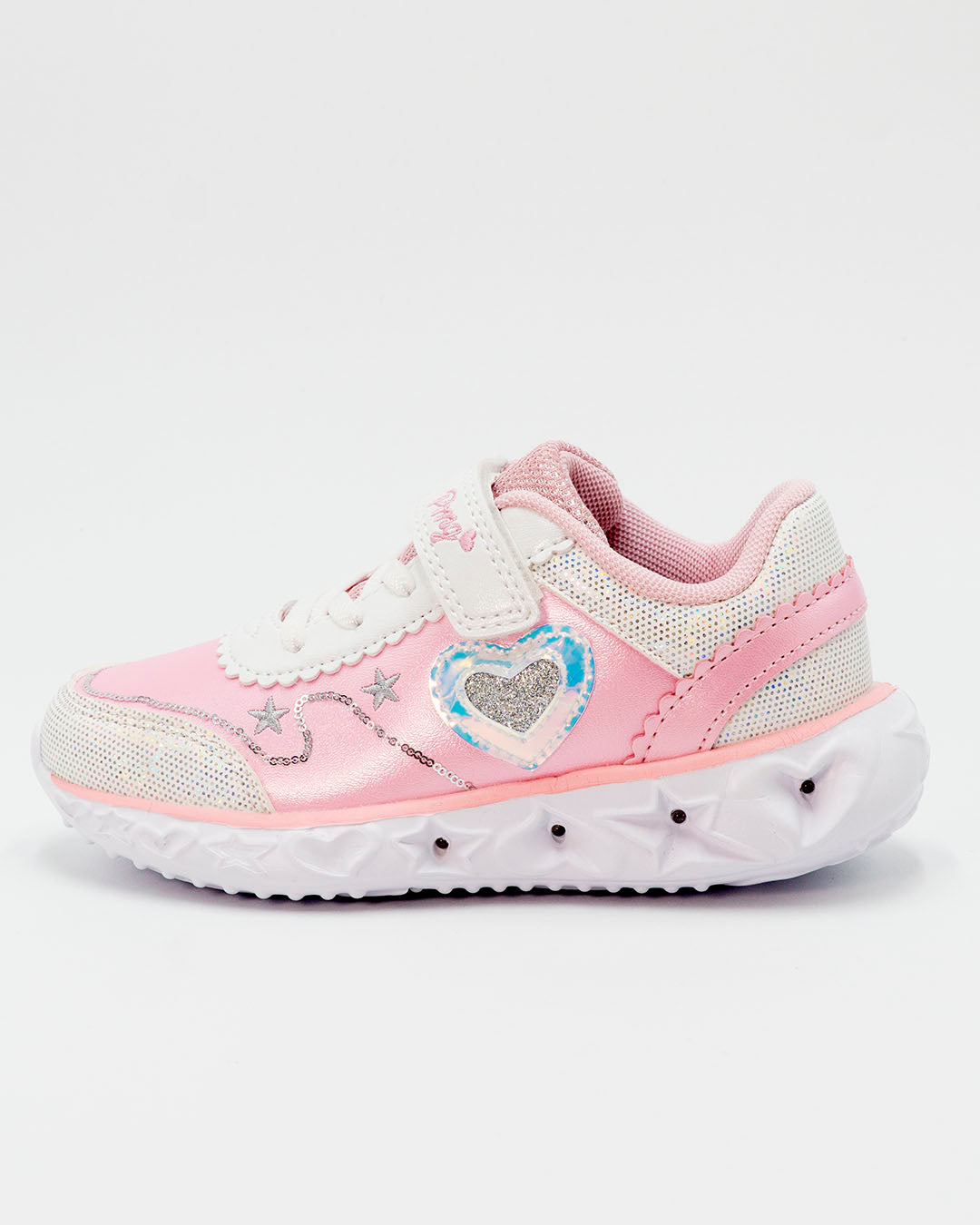 Scarpa con inserto a cuore e luci PRIMIGI