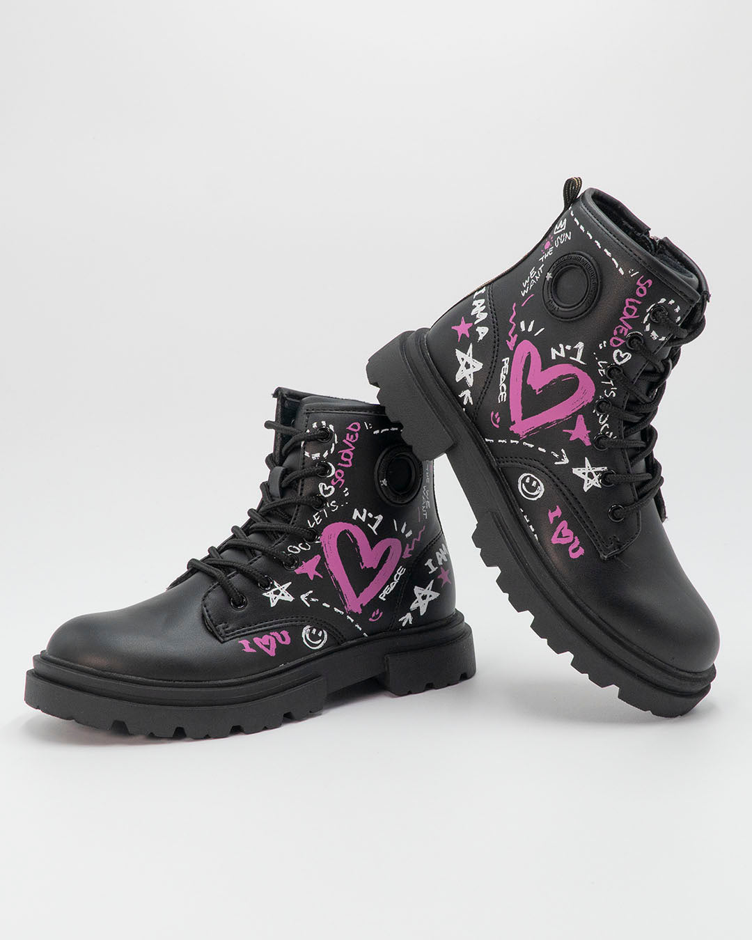 Anfibio a fantasia con lacci e zip PRIMIGI