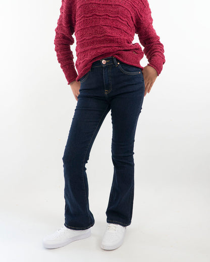 Jeans elasticizzato a zampa GUESS