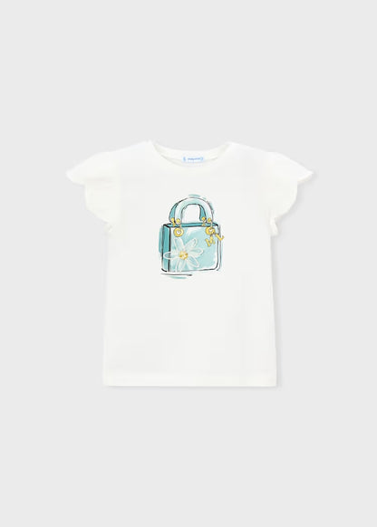 T-shirt con borsetta stampata art.3002-52 MAYORAL