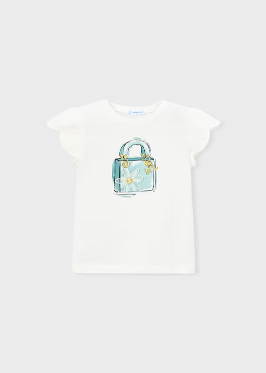 T-shirt con borsetta stampata art.3002-52 MAYORAL
