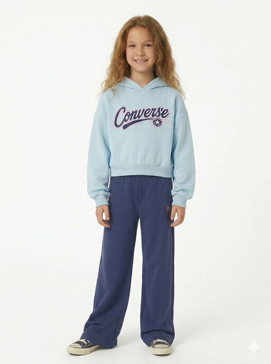 Felpa leggera con scritta art.4CJ031-UHV CONVERSE