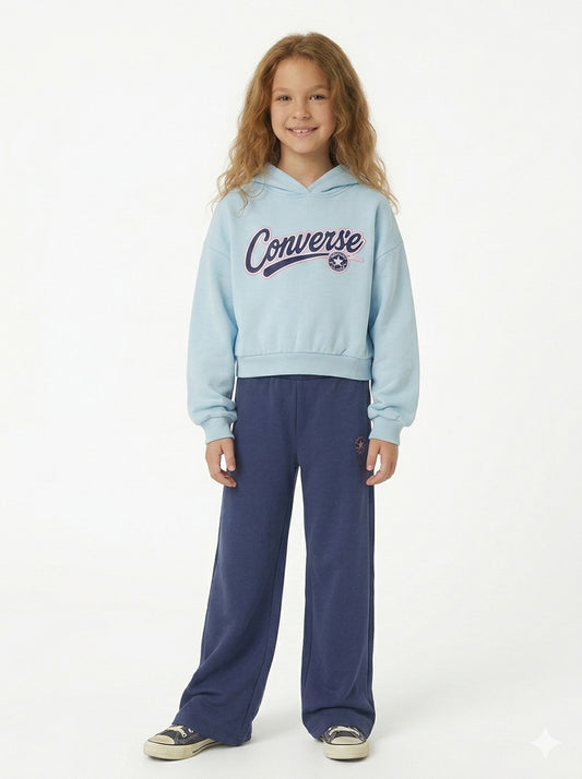 Felpa leggera con scritta art.4CJ031-UHV CONVERSE