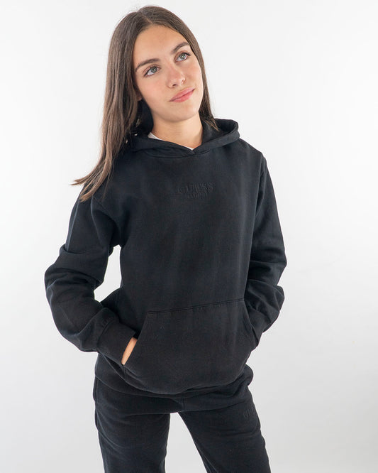 Felpa chiusa felpata con cappuccio GUESS