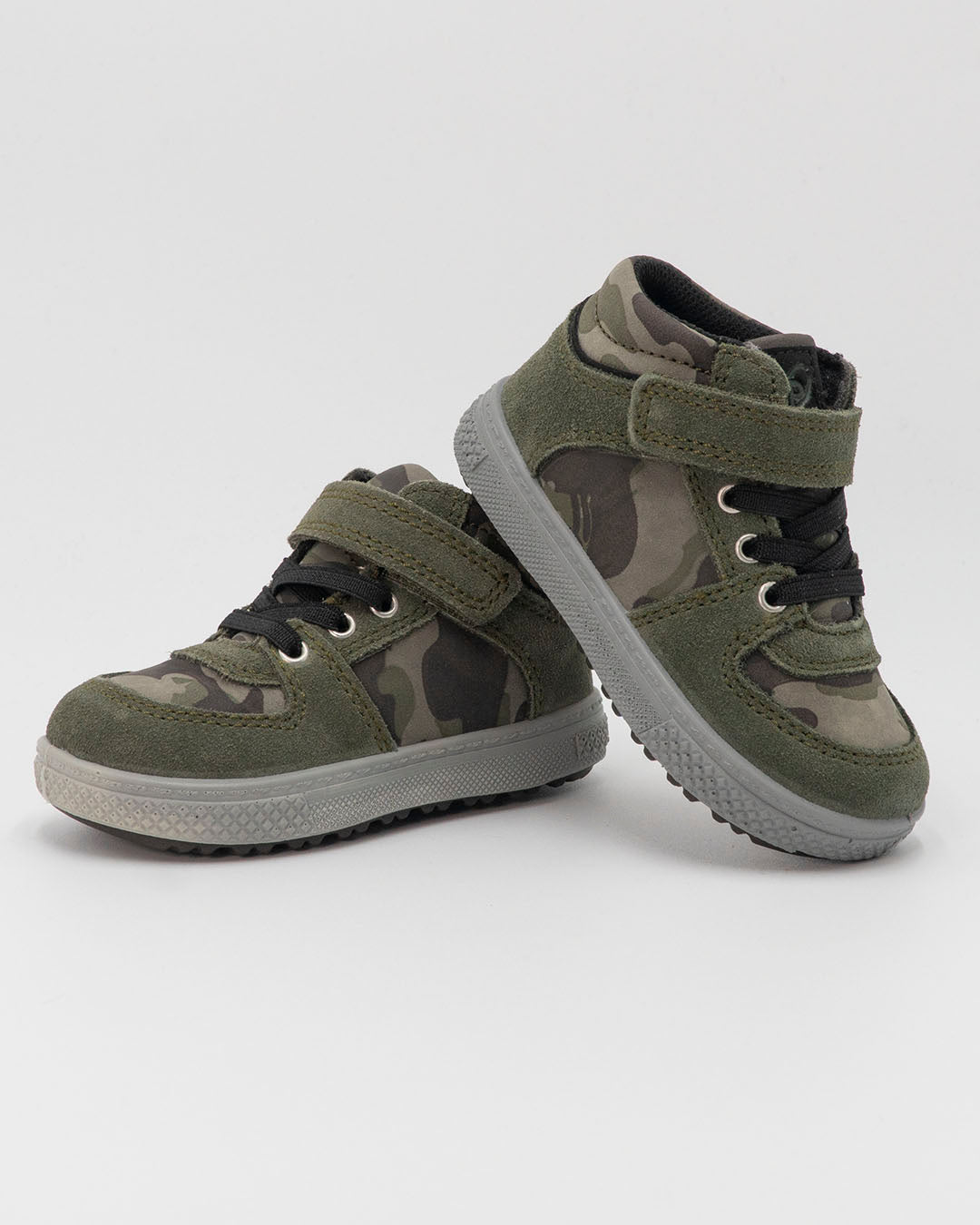 Scarpe camouflage con laccio e strappo PRIMIGI