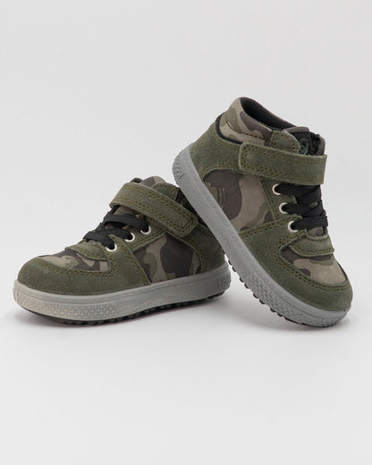 Scarpe camouflage con laccio e strappo PRIMIGI