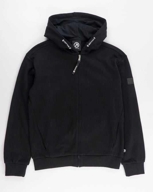 Felpa aperta a peso medio con stampa dietro MELBY