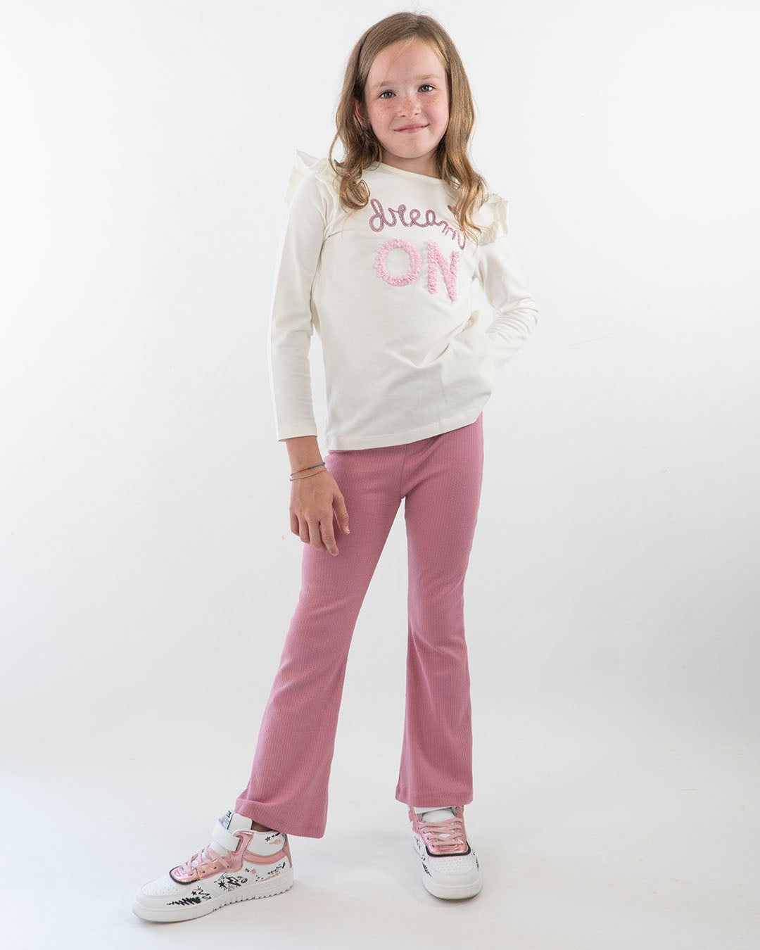 Leggings a costine taglio a zampa I DO