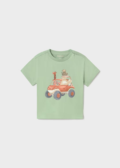 T-shirt con auto per safari  art.1010-11 MAYORAL