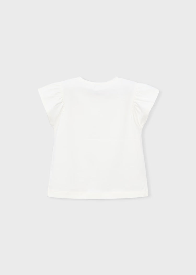 T-shirt con granchio paiettato art.3007-82 MAYORAL