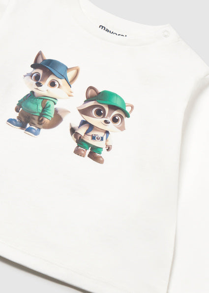T-shirt con esploratori art.2.013-010 MAYORAL