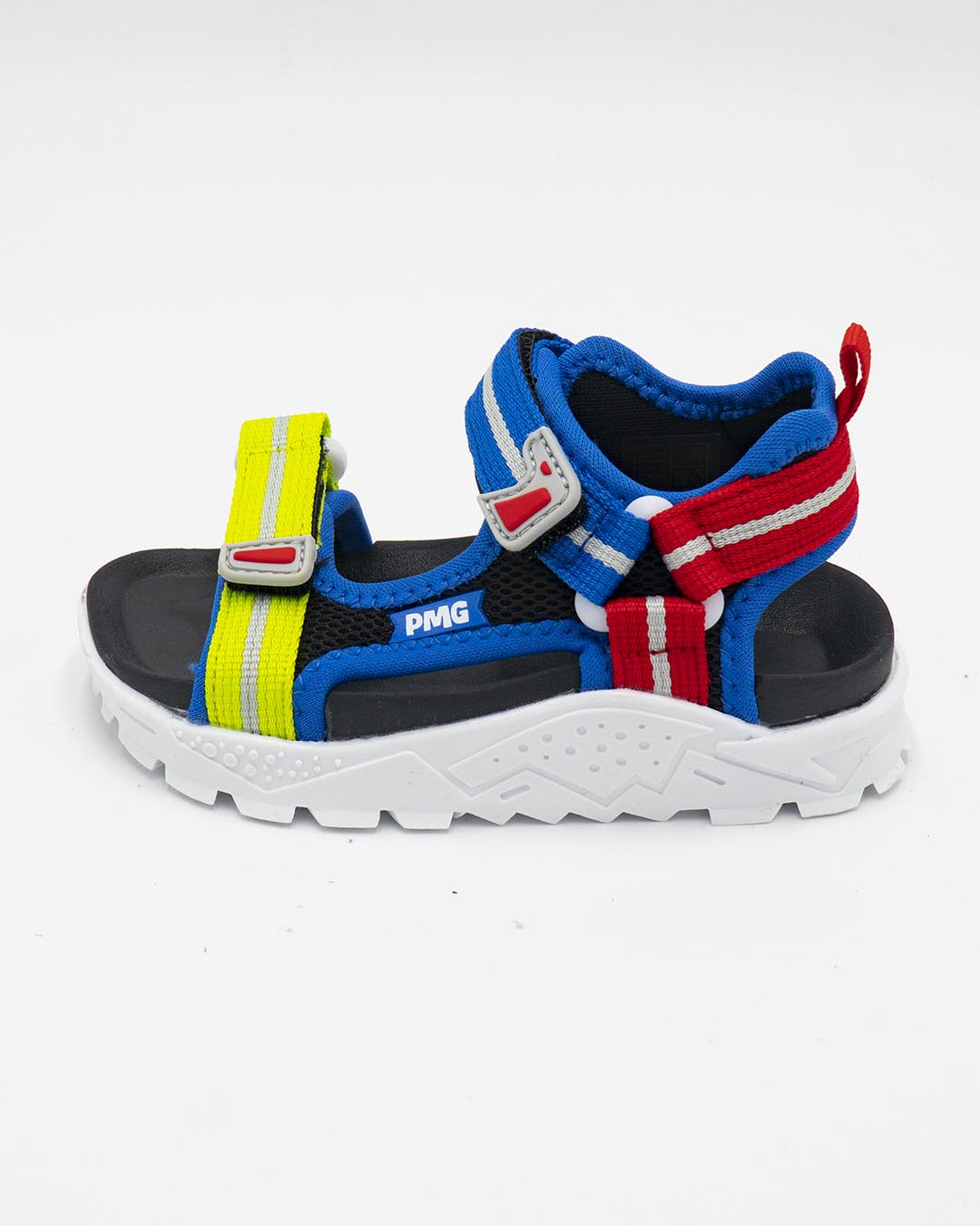 Sandalo in tessuto multicolor con strappi PRIMIGI