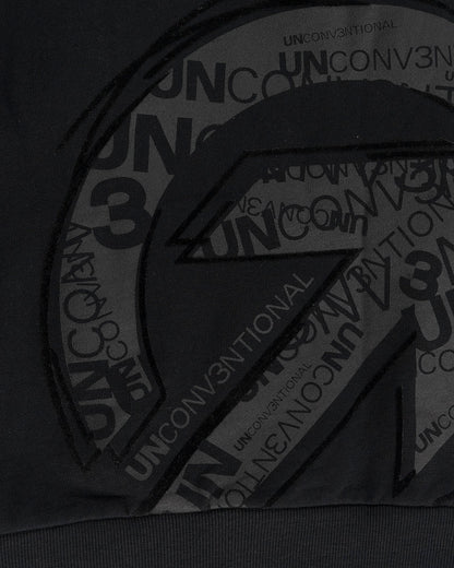 Felpa aperta a peso medio con stampa dietro MELBY