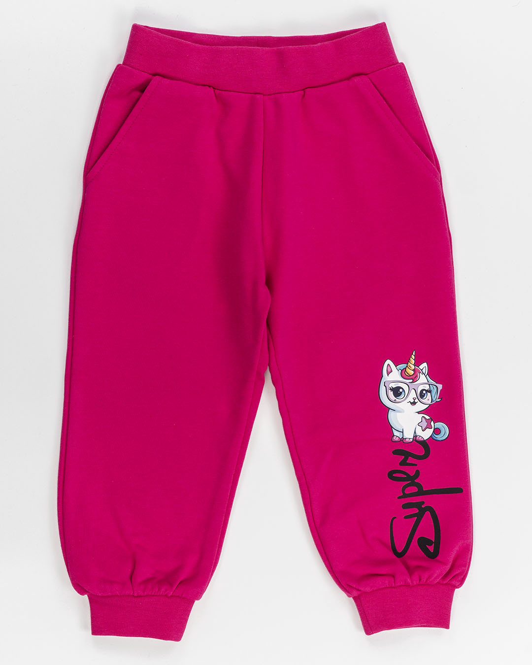 Pantaloni leggeri con unicorno I DO