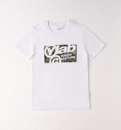 T-shirt in cotone con stampa art.4G628-0113 I DO