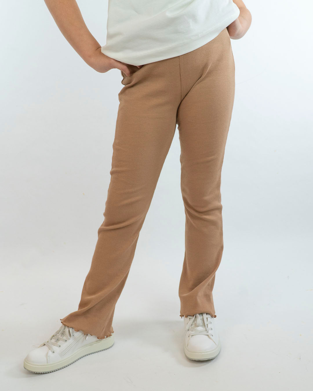 Leggings a costine taglio a zampa MAYORAL
