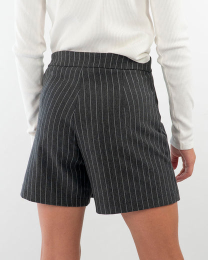 Gonna pantalone elasticizzata gessata MAYORAL