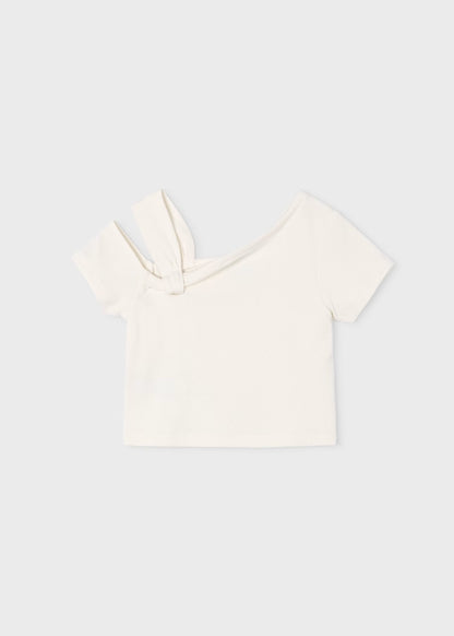 T-shirt asimmetrica a costine art.3017-93 MAYORAL