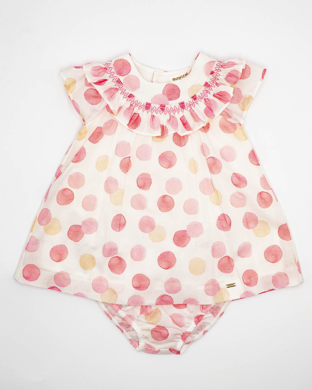Abito con voillant e culotte