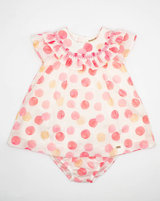 Abito con voillant e culotte