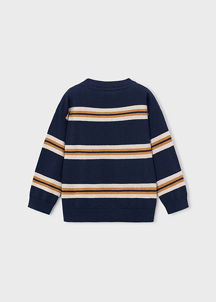 Maglione girocollo a righe art.4303-95 MAYORAL