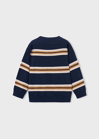 Maglione girocollo a righe art.4303-95 MAYORAL