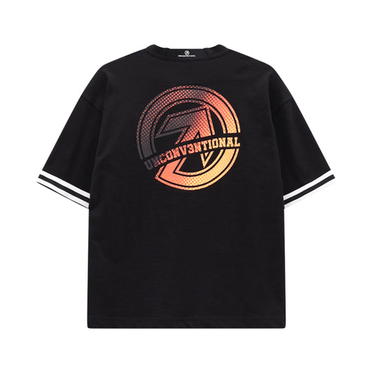 T-shirt con stampa dietro 76E5904-U901 MELBY