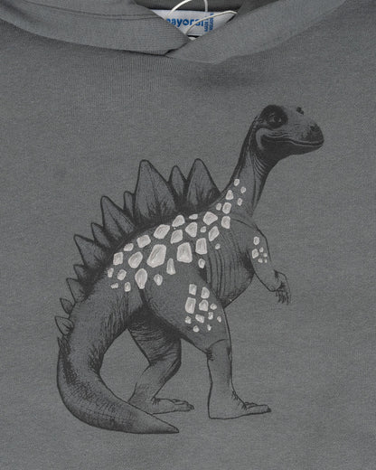 Felpa chiusa felpata con stegosauro MAYORAL