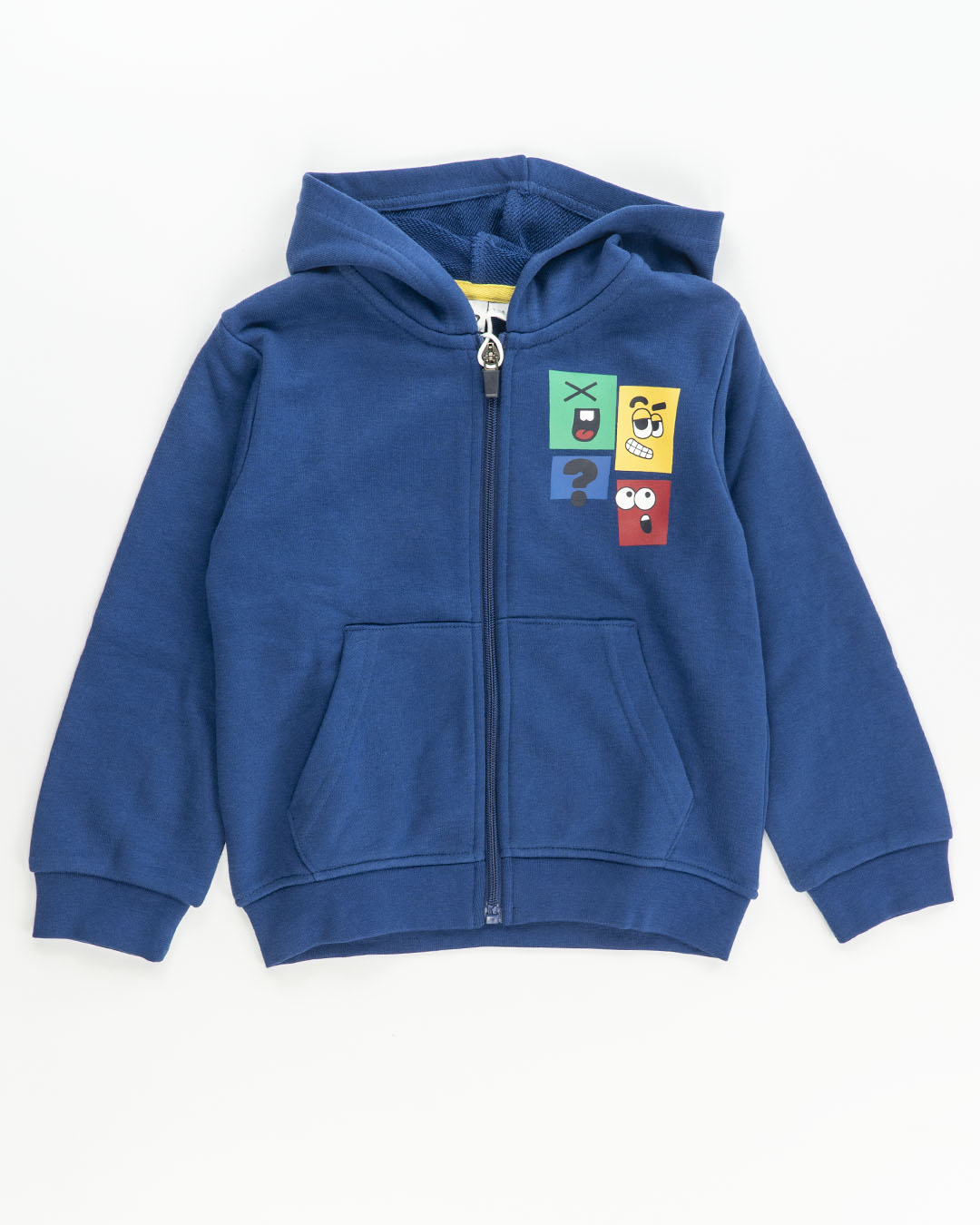 Felpa aperta felpata con faccette I DO