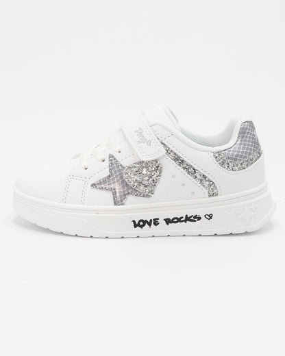 Scarpe con cuore glitter e stella PRIMIGI