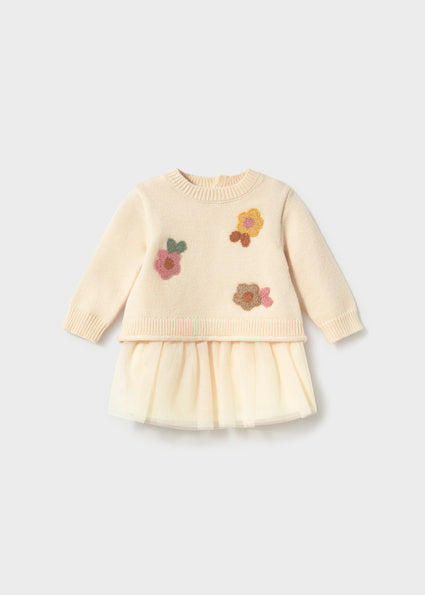 Abito con tulle art.2.820-092  MAYORAL