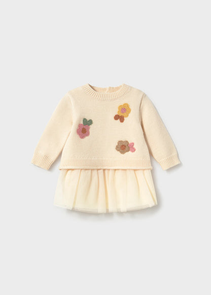 Abito con tulle art.2.820-092  MAYORAL