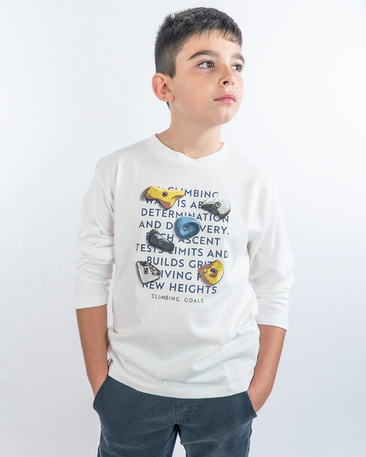 T-shirt manica lunga a tema climbing MAYORAL
