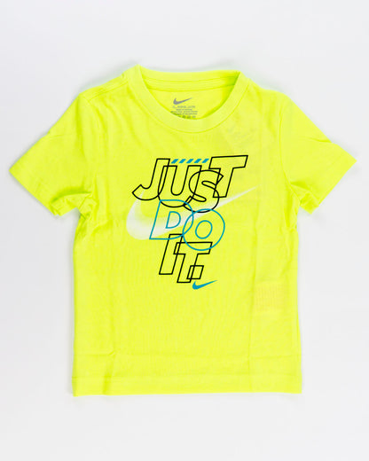 Completo 2 pz. con t-shirt fluo  NIKE