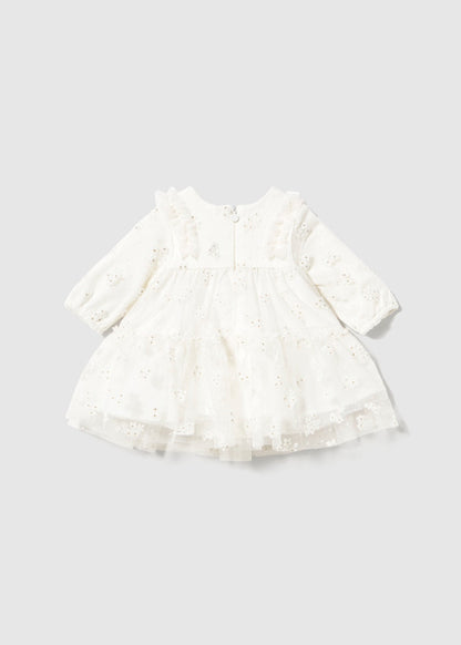 Abito in tulle ricamato lurex art.2.808-16 MAYORAL