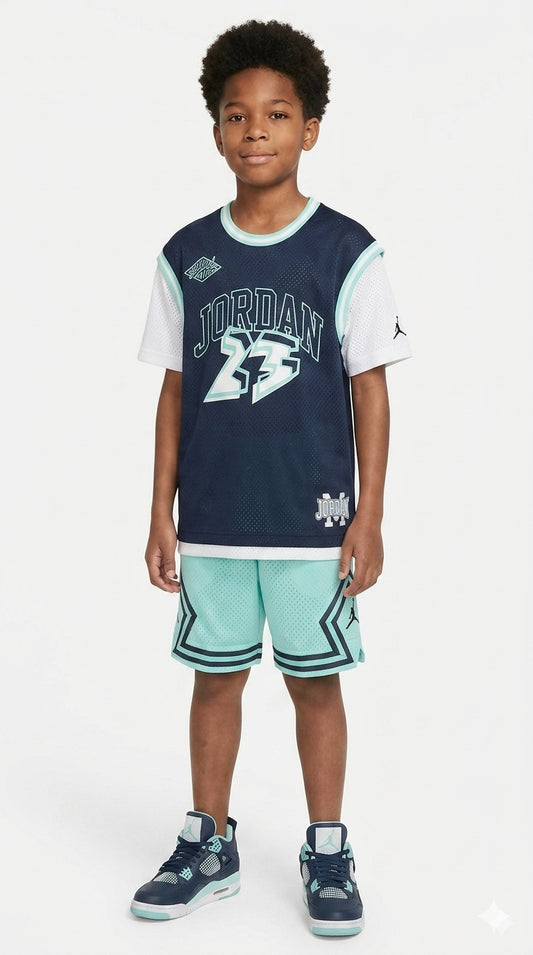 T-shirt sport scollo tondo art.95F953-F4F JORDAN