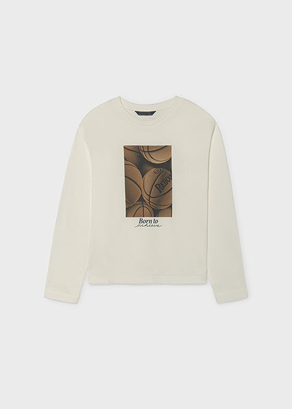 T-shirt con palloni basket art.7.042-030 MAYORAL