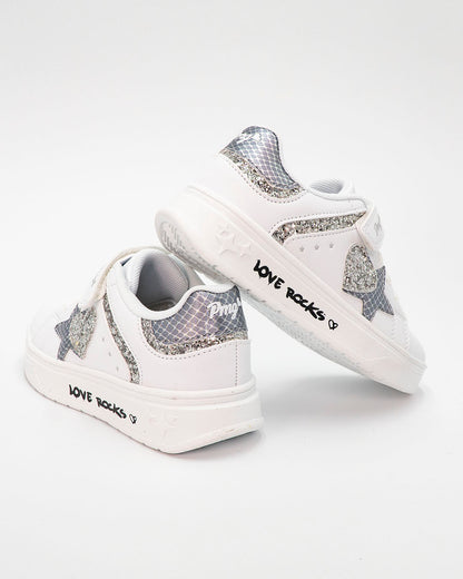 Scarpe con cuore glitter e stella PRIMIGI