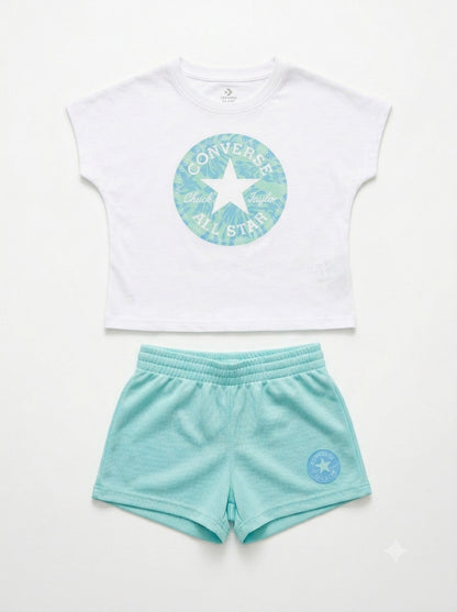 Completo 2 pz. con short art.4CF923-B1Q CONVERSE