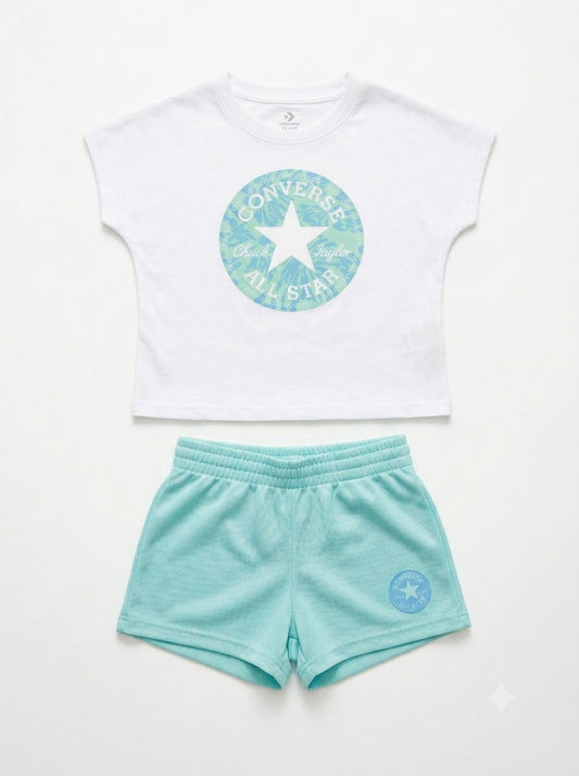 Completo 2 pz. con short art.4CF923-B1Q CONVERSE