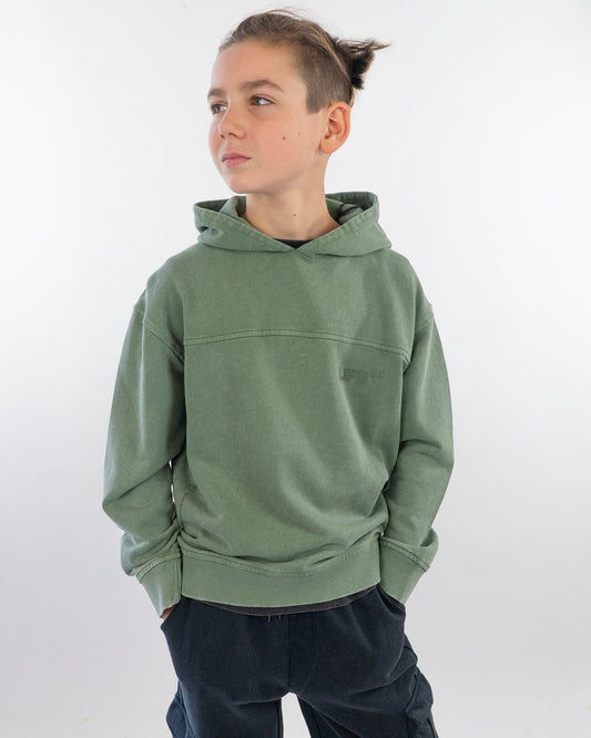 Felpa oversize con cappuccio a peso medio I DO
