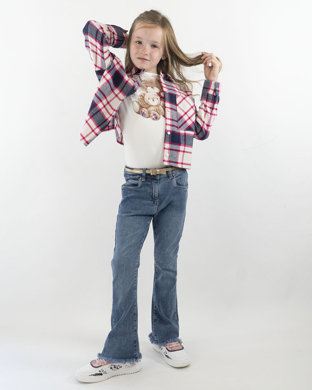 Camicia felpata scozzese  I DO