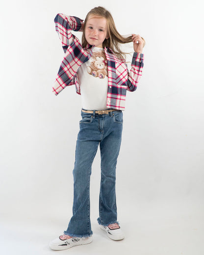 Camicia felpata scozzese  I DO