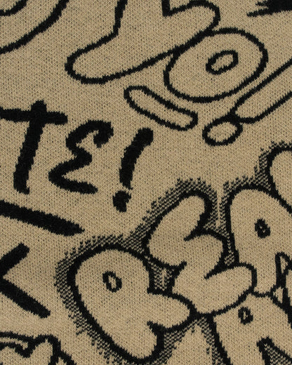 Maglione girocollo con scritte I DO