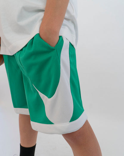 Pantaloncino bicolor in tessuto tecnico NIKE