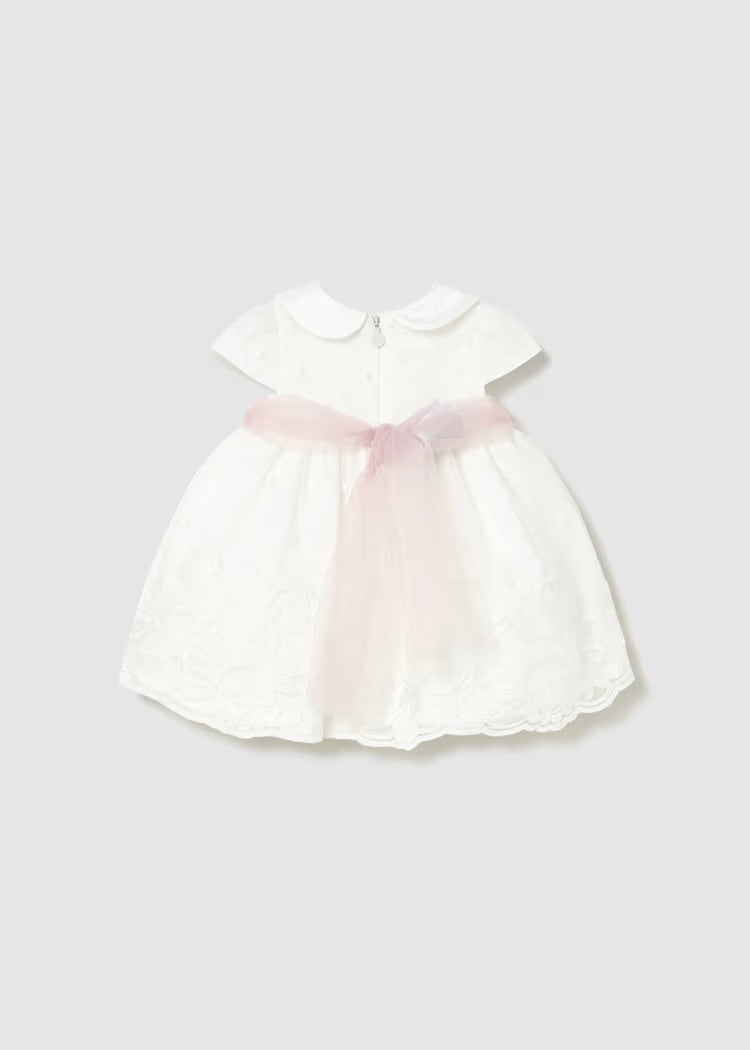Abito con tulle ricamato art.1889-2 MAYORAL