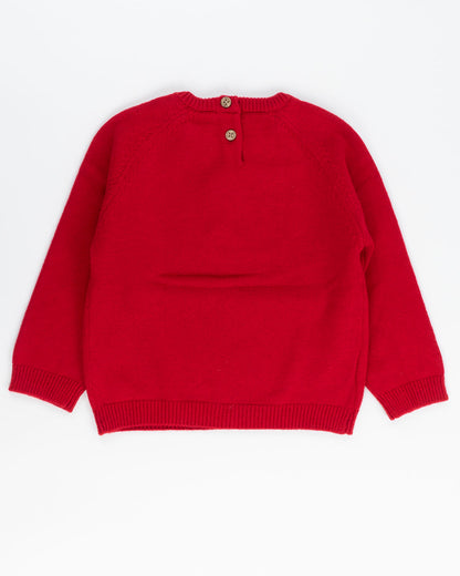 Maglione in misto lana con tricheco MAYORAL